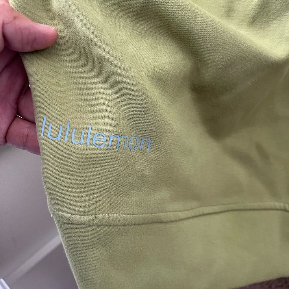 lululemon athletica Chartreuse Sweatshirt Hoodie